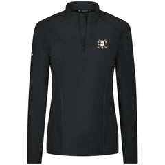 Anaheim Ducks Levelwear Women's Upright Quarter-Zip Pullover - Black | US 203145865