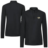Nashville Predators Levelwear Women's Upright Quarter-Zip Pullover - Black | US 203145875