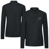 San Jose Sharks Levelwear Women's Upright Quarter-Zip Pullover - Black | US 203145885