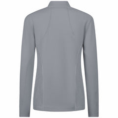 Edmonton Oilers Levelwear Women's Upright Quarter-Zip Pullover - Gray | US 203145893