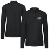 Los Angeles Kings Levelwear Women's Upright Quarter-Zip Pullover - Black | US 203145895