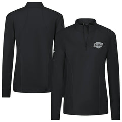 Los Angeles Kings Levelwear Women's Upright Quarter-Zip Pullover - Black | US 203145895