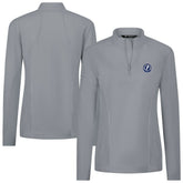 Tampa Bay Lightning Levelwear Women's Upright Quarter-Zip Pullover - Gray | US 203145906
