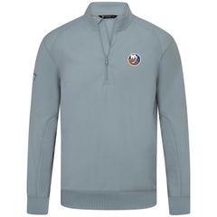 New York Islanders Levelwear Upright Tri-Blend Quarter-Zip Pullover - Gray | US 203145918
