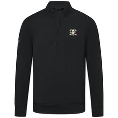 Anaheim Ducks Levelwear Upright Tri-Blend Quarter-Zip Pullover - Black | US 203145928