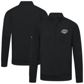 Los Angeles Kings Levelwear Upright Tri-Blend Quarter-Zip Pullover - Black | US 203145955