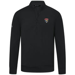 Florida Panthers Levelwear Upright Tri-Blend Quarter-Zip Pullover - Black | US 203145956