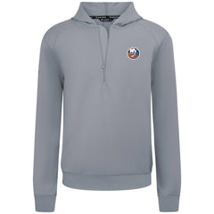 New York Islanders Levelwear Technic Quarter-Zip Pullover Hoodie - Gray | US 203145971