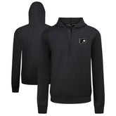 Philadelphia Flyers Levelwear Technic Quarter-Zip Pullover Hoodie - Black | US 203145984