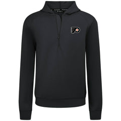 Philadelphia Flyers Levelwear Technic Quarter-Zip Pullover Hoodie - Black | US 203145984