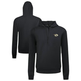 Nashville Predators Levelwear Technic Quarter-Zip Pullover Hoodie - Black | US 203145990