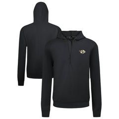 Nashville Predators Levelwear Technic Quarter-Zip Pullover Hoodie - Black | US 203145990