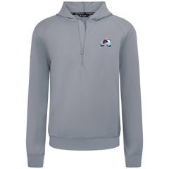 Colorado Avalanche Levelwear Technic Quarter-Zip Pullover Hoodie - Gray | US 203145995