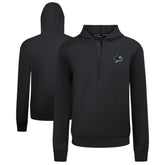 San Jose Sharks Levelwear Technic Quarter-Zip Pullover Hoodie - Black | US 203146009