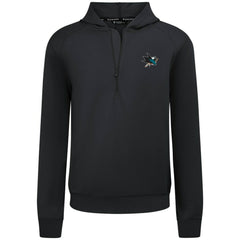San Jose Sharks Levelwear Technic Quarter-Zip Pullover Hoodie - Black | US 203146009