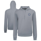 Winnipeg Jets Levelwear Technic Quarter-Zip Pullover Hoodie - Gray | US 203146012