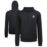 New York Islanders Levelwear Technic Quarter-Zip Pullover Hoodie - Black | US 203146027