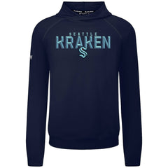 Seattle Kraken Levelwear Mandate Carve Tri-Blend Pullover Hoodie - Deep Sea Blue | US 203146032