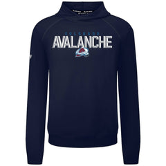 Colorado Avalanche Levelwear Mandate Carve Tri-Blend Pullover Hoodie - Navy | US 203146038