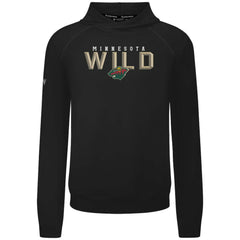 Minnesota Wild Levelwear Mandate Carve Tri-Blend Pullover Hoodie - Black | US 203146039