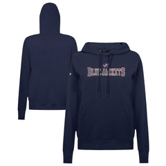 Columbus Blue Jackets Levelwear Women's Adorn Journey Pullover Hoodie - Navy | US 203146106