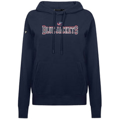 Columbus Blue Jackets Levelwear Women's Adorn Journey Pullover Hoodie - Navy | US 203146106