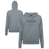 Edmonton Oilers Levelwear Women's Adorn Journey Pullover Hoodie - Gray | US 203146108