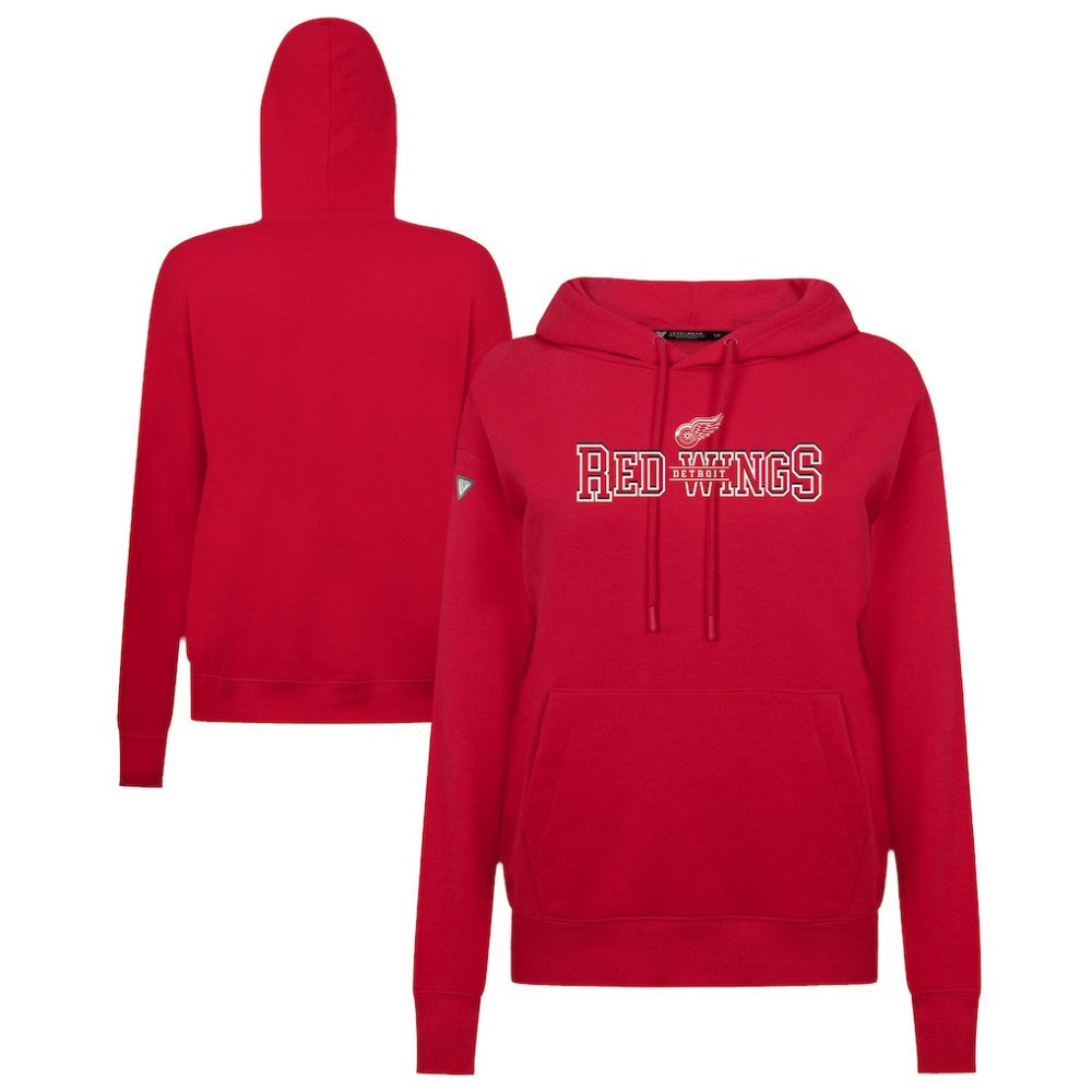 Detroit Red Wings Levelwear Women's Adorn Journey Pullover Hoodie - Red | US 203146118