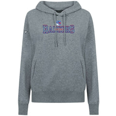 New York Rangers Levelwear Women's Adorn Journey Pullover Hoodie - Gray | US 203146135