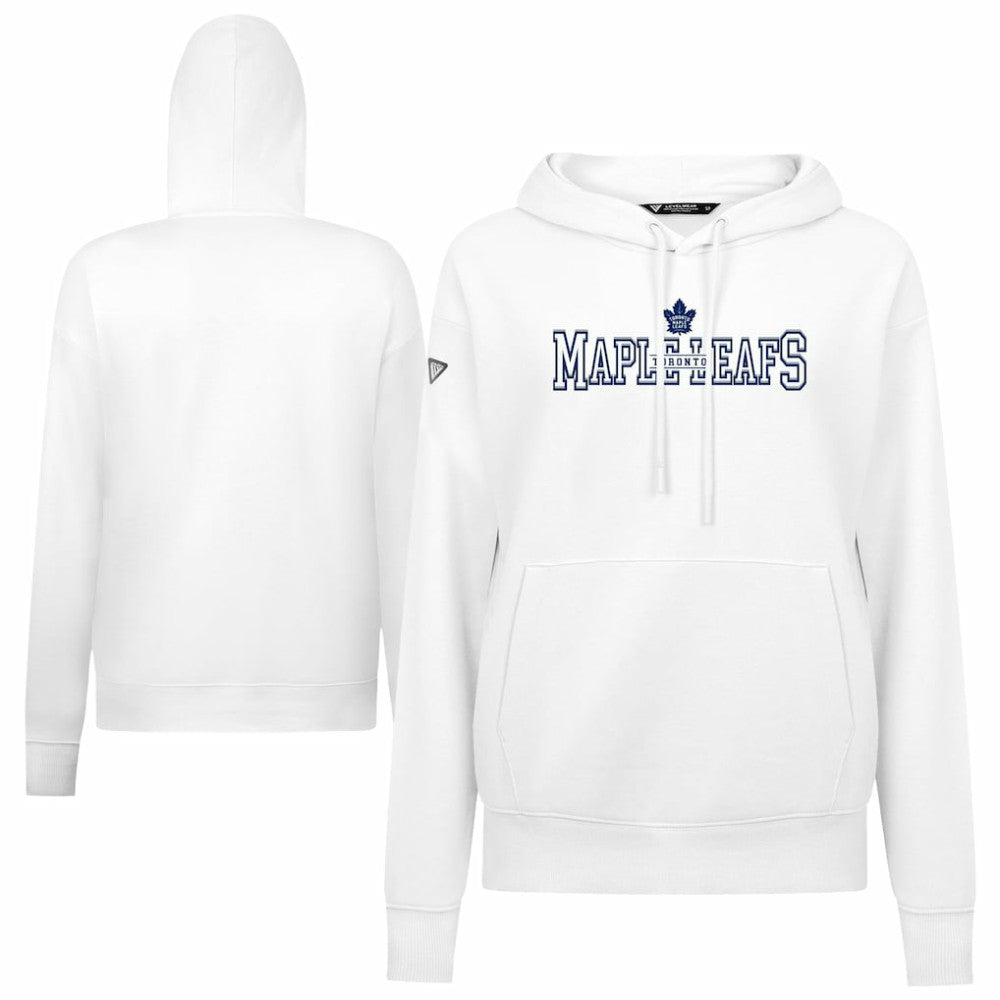 Toronto Maple Leafs Levelwear Women's Adorn Journey Pullover Hoodie - White | US 203146149