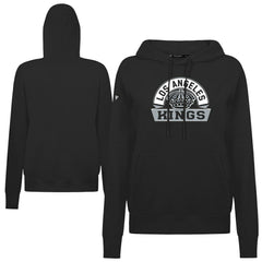Los Angeles Kings Levelwear Women's Adorn Banner Arch Pullover Hoodie - Black | US 203146174