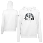 Los Angeles Kings Levelwear Women's Adorn Banner Arch Pullover Hoodie - White | US 203146175