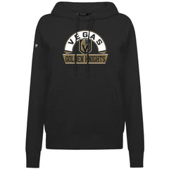 Vegas Golden Knights Levelwear Women's Adorn Banner Arch Pullover Hoodie - Black | US 203146180