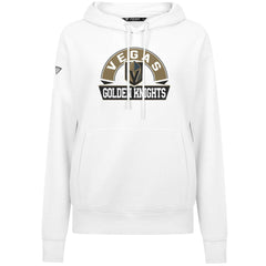 Vegas Golden Knights Levelwear Women's Adorn Banner Arch Pullover Hoodie - White | US 203146182