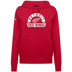 Detroit Red Wings Levelwear Women's Adorn Banner Arch Pullover Hoodie - Red | US 203146202