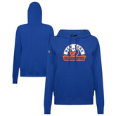 New York Islanders Levelwear Women's Adorn Banner Arch Pullover Hoodie - Royal | US 203146207