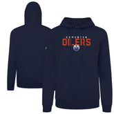 Edmonton Oilers Levelwear Podium Carve Pullover Hoodie - Navy | US 203146372