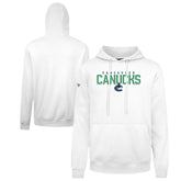 Vancouver Canucks Levelwear Podium Carve Pullover Hoodie - White | US 203146383