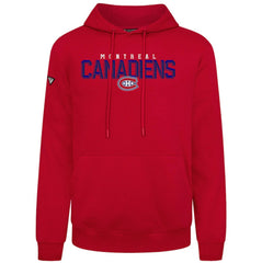 Montreal Canadiens Levelwear Podium Carve Pullover Hoodie - Red | US 203146385
