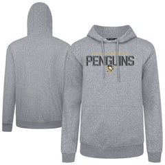 Pittsburgh Penguins Levelwear Podium Carve Pullover Hoodie - Gray | US 203146392