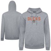 Anaheim Ducks Levelwear Podium Carve Pullover Hoodie - Gray | US 203146396