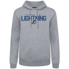 Tampa Bay Lightning Levelwear Podium Carve Pullover Hoodie - Gray | US 203146403