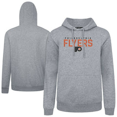 Philadelphia Flyers Levelwear Podium Carve Pullover Hoodie - Gray | US 203146404