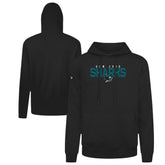 San Jose Sharks Levelwear Podium Carve Pullover Hoodie - Black | US 203146409