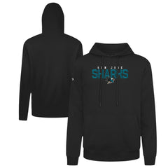 San Jose Sharks Levelwear Podium Carve Pullover Hoodie - Black | US 203146409