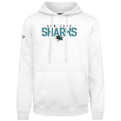 San Jose Sharks Levelwear Podium Carve Pullover Hoodie - White | US 203146411