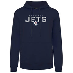 Winnipeg Jets Levelwear Podium Carve Pullover Hoodie - Navy | US 203146417