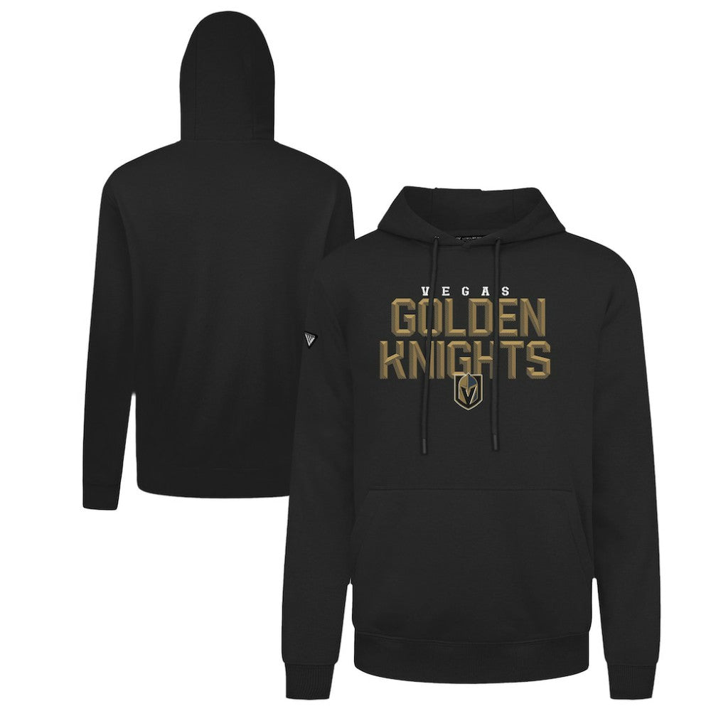 Vegas Golden Knights Levelwear Podium Carve Pullover Hoodie - Black | US 203146419