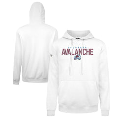 Colorado Avalanche Levelwear Podium Carve Pullover Hoodie - White | US 203146422