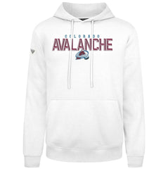Colorado Avalanche Levelwear Podium Carve Pullover Hoodie - White | US 203146422